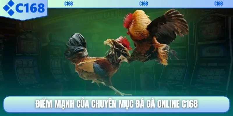 Điểm mạnh của chuyên mục đá gà online C168